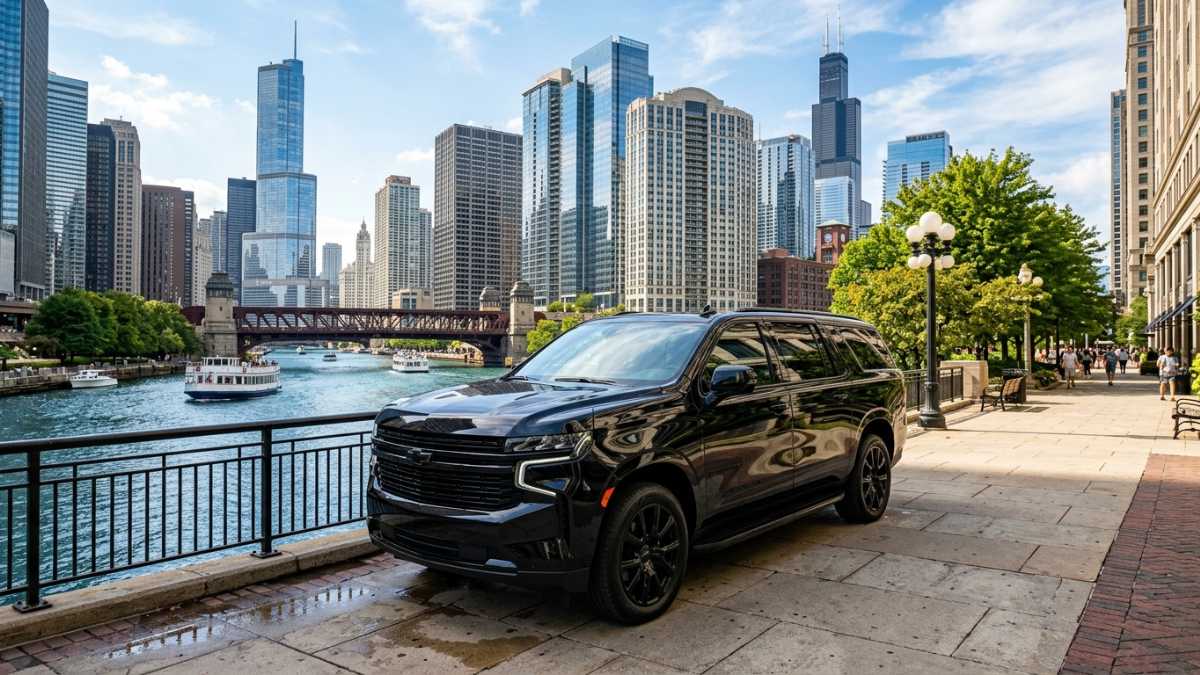 Chevrolet Suburban for Orland Park O'Hare airport car service