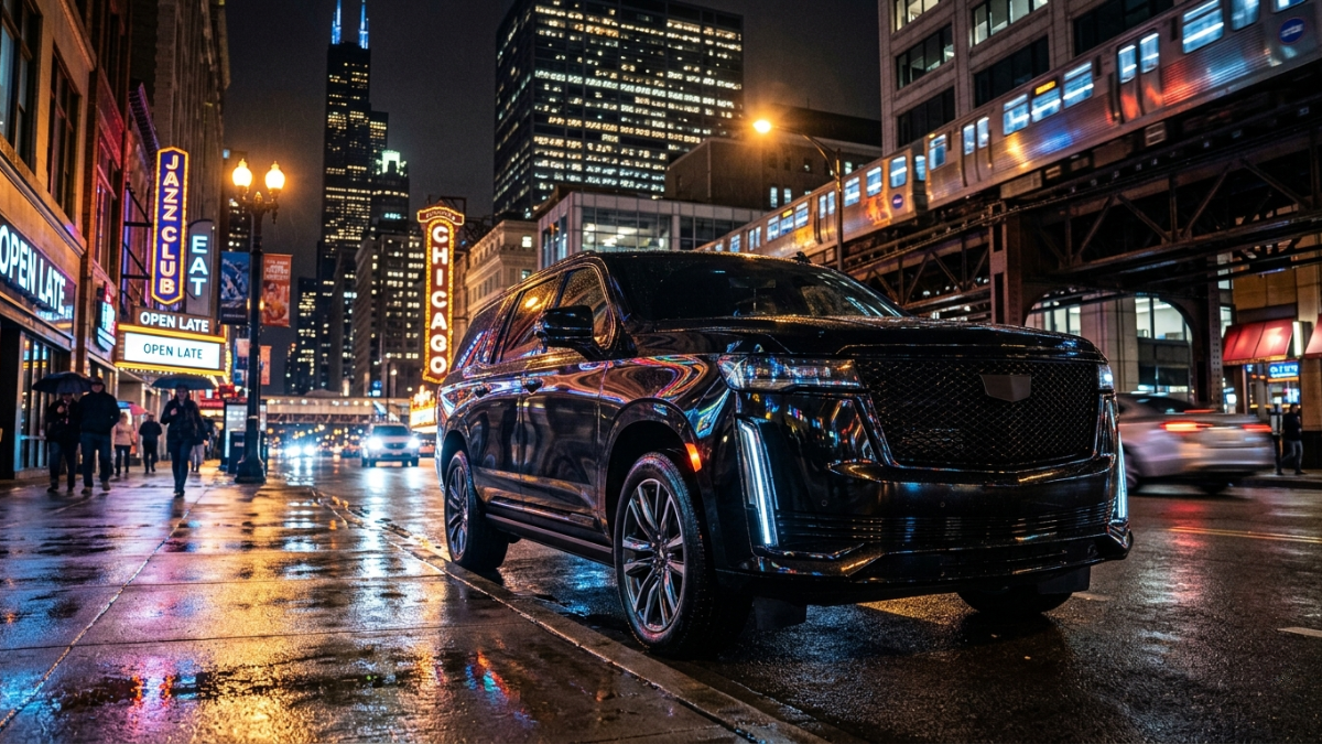 Cadillac Escalade luxury SUV — front