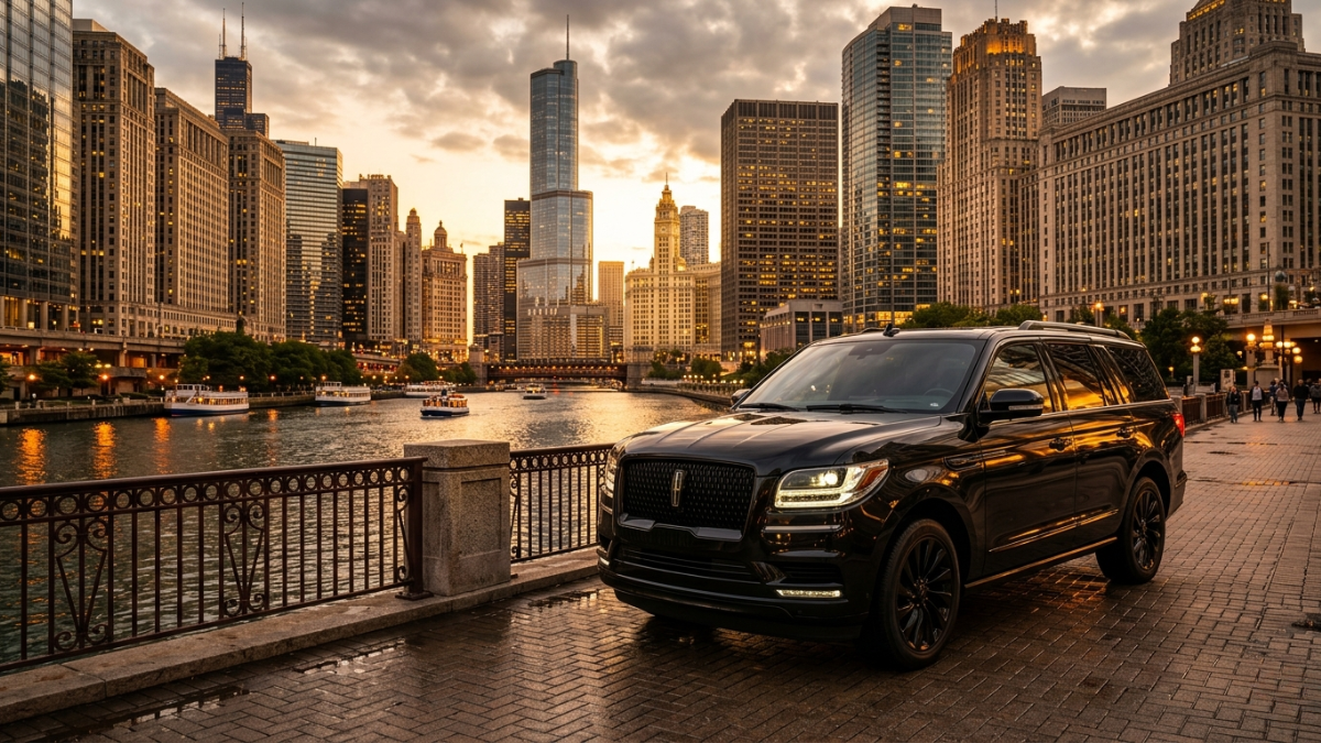 Lincoln Navigator SUV for Lombard O'Hare car service