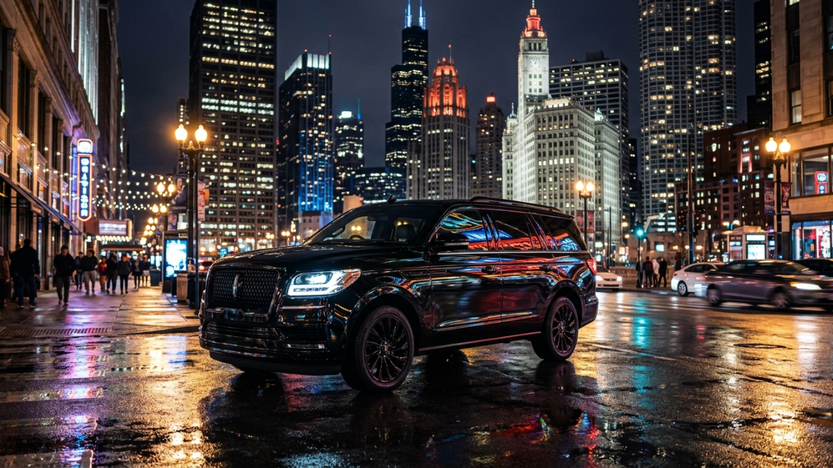 Lincoln Navigator luxury SUV for O'Hare car service
