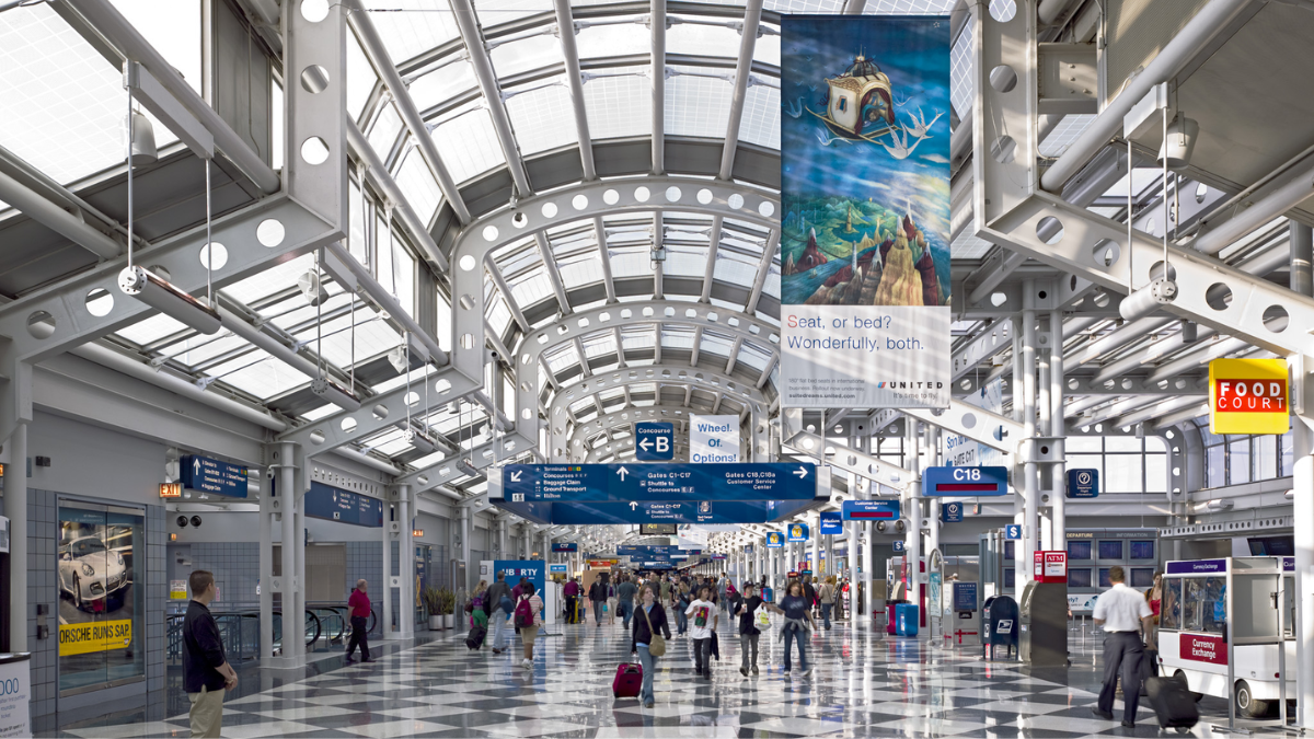O'Hare Terminal 5 international arrivals hall